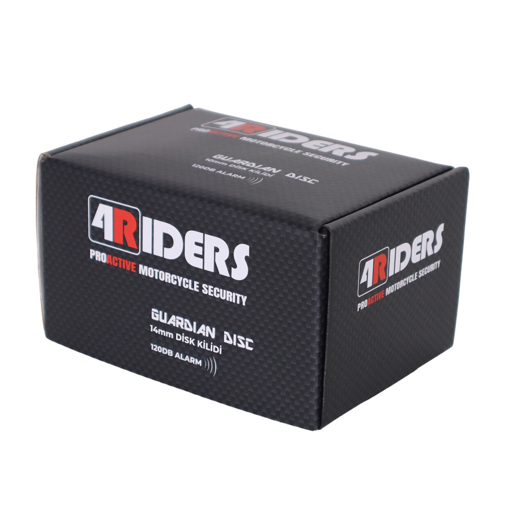 4Riders Guardian Disc 14mm Alarmlı Disk Kilidi