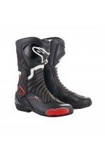 Alpinestars SMX-6 V2 Motosiklet Botu Siyah Kırmızı