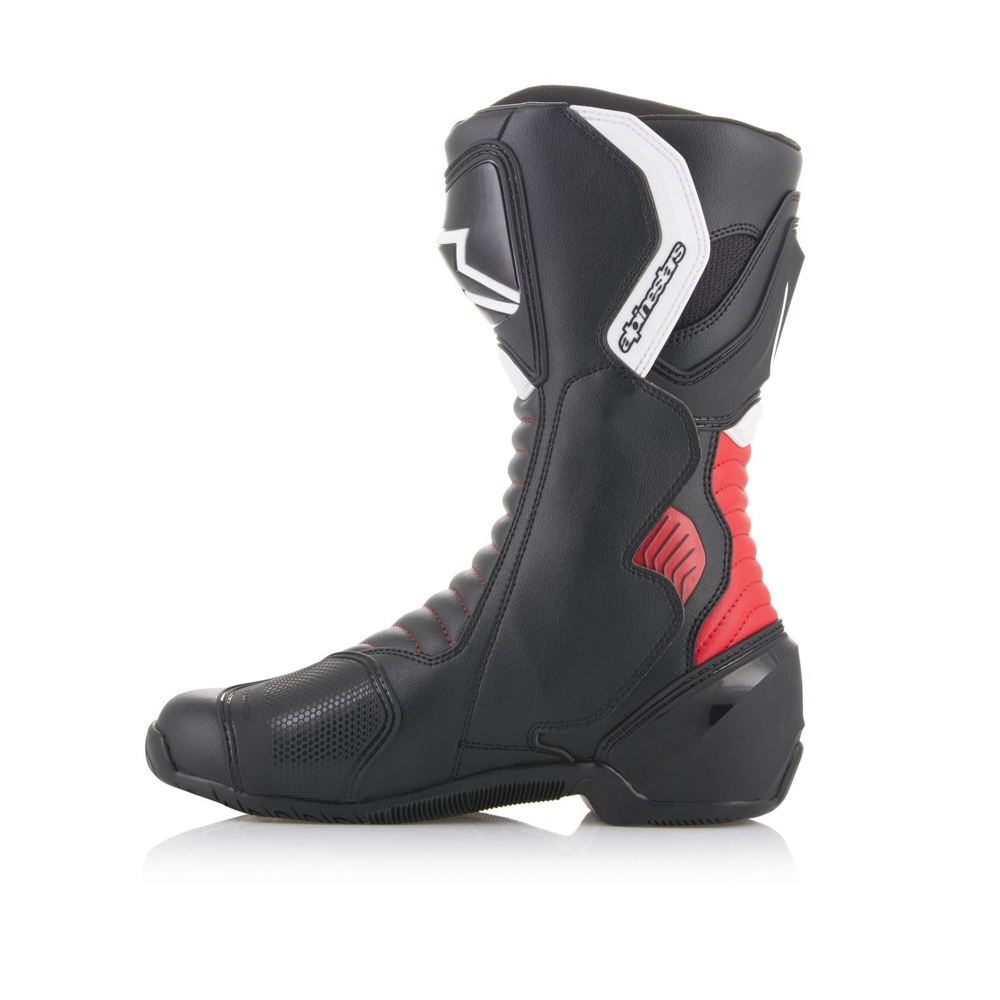 Alpinestars SMX-6 V2 Motosiklet Botu Siyah Kırmızı