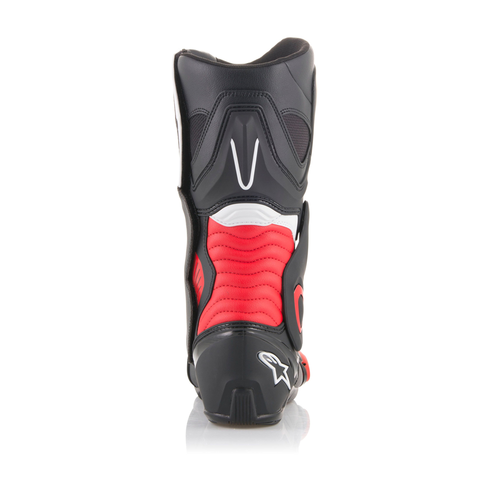 Alpinestars SMX-6 V2 Motosiklet Botu Siyah Kırmızı