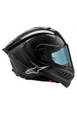 Alpinestars Supertech R10 Carbon Spor Motosiklet Kaskı Siyah