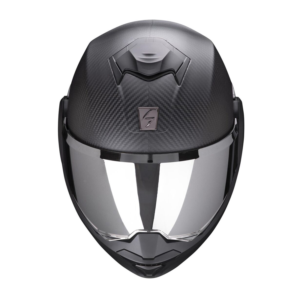 Scorpion Exo-Tech Evo Carbon Çene Açılabilir Motosiklet Kaskı Mat Siyah