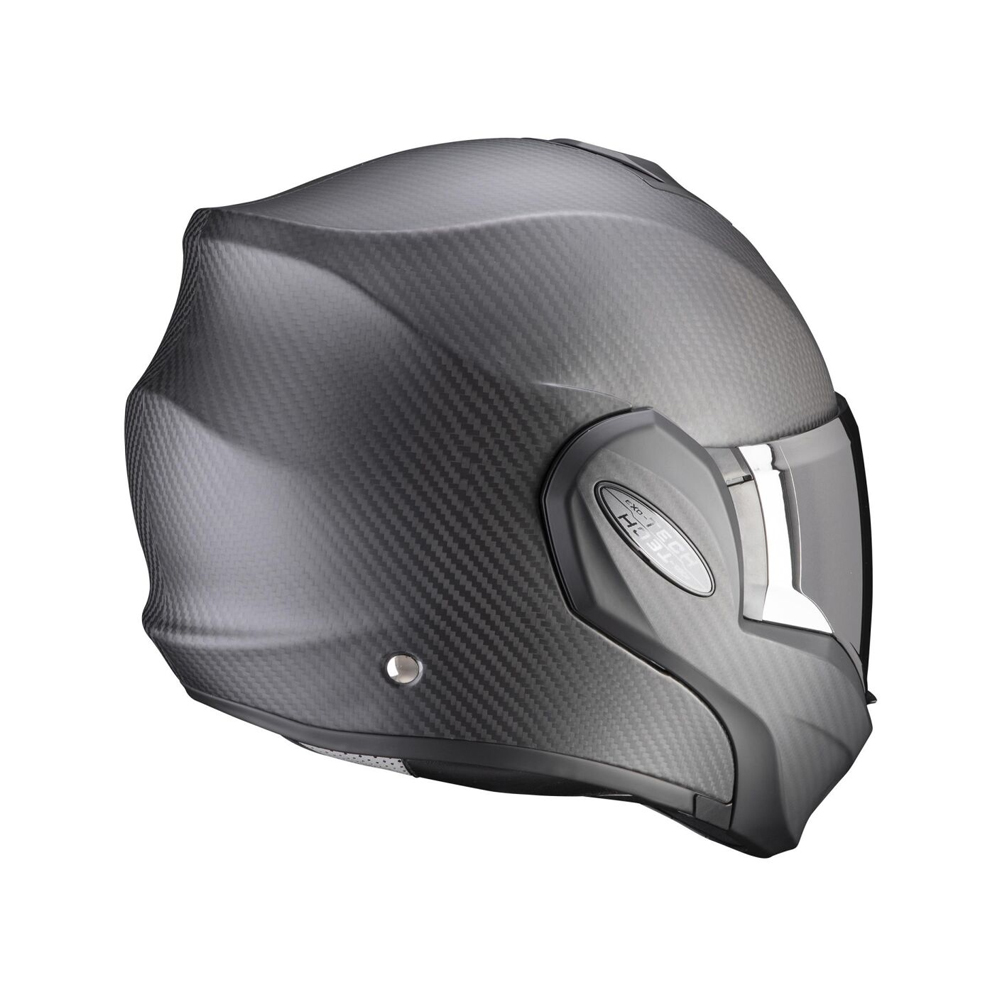 Scorpion Exo-Tech Evo Carbon Çene Açılabilir Motosiklet Kaskı Mat Siyah