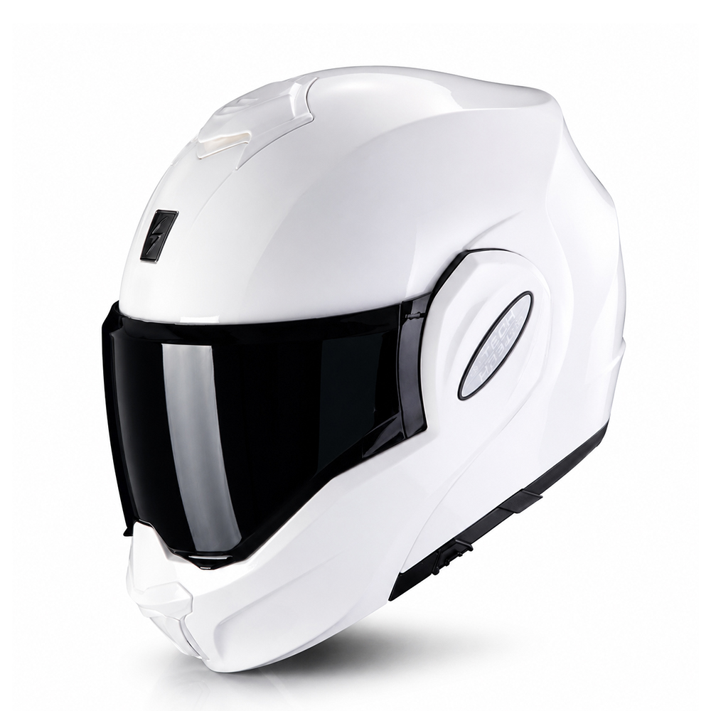 Scorpion Exo-Tech Evo Çene Açılabilir Motosiklet Kaskı Beyaz