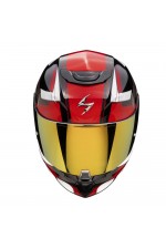 Scorpion EXO 391 Captor Kapalı Motosiklet Kaskı Siyah / Kırmızı