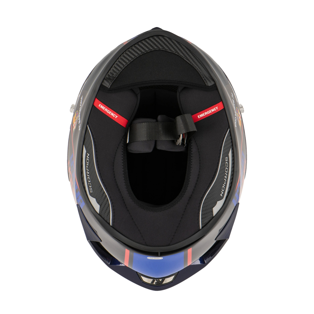 Scorpion EXO R1 Evo Air Fc Barcelona Motosiklet Kaskı