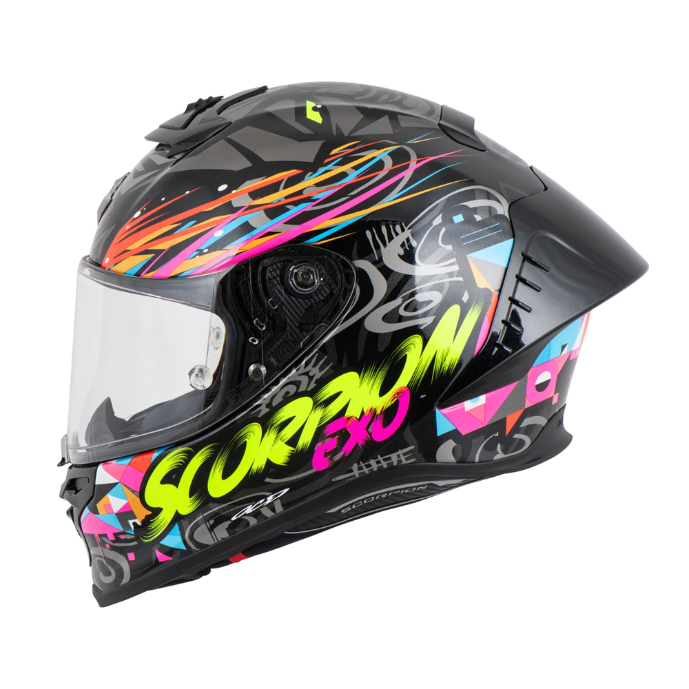 Scorpion EXO R1 Evo II Air Savage Motosiklet Kaskı