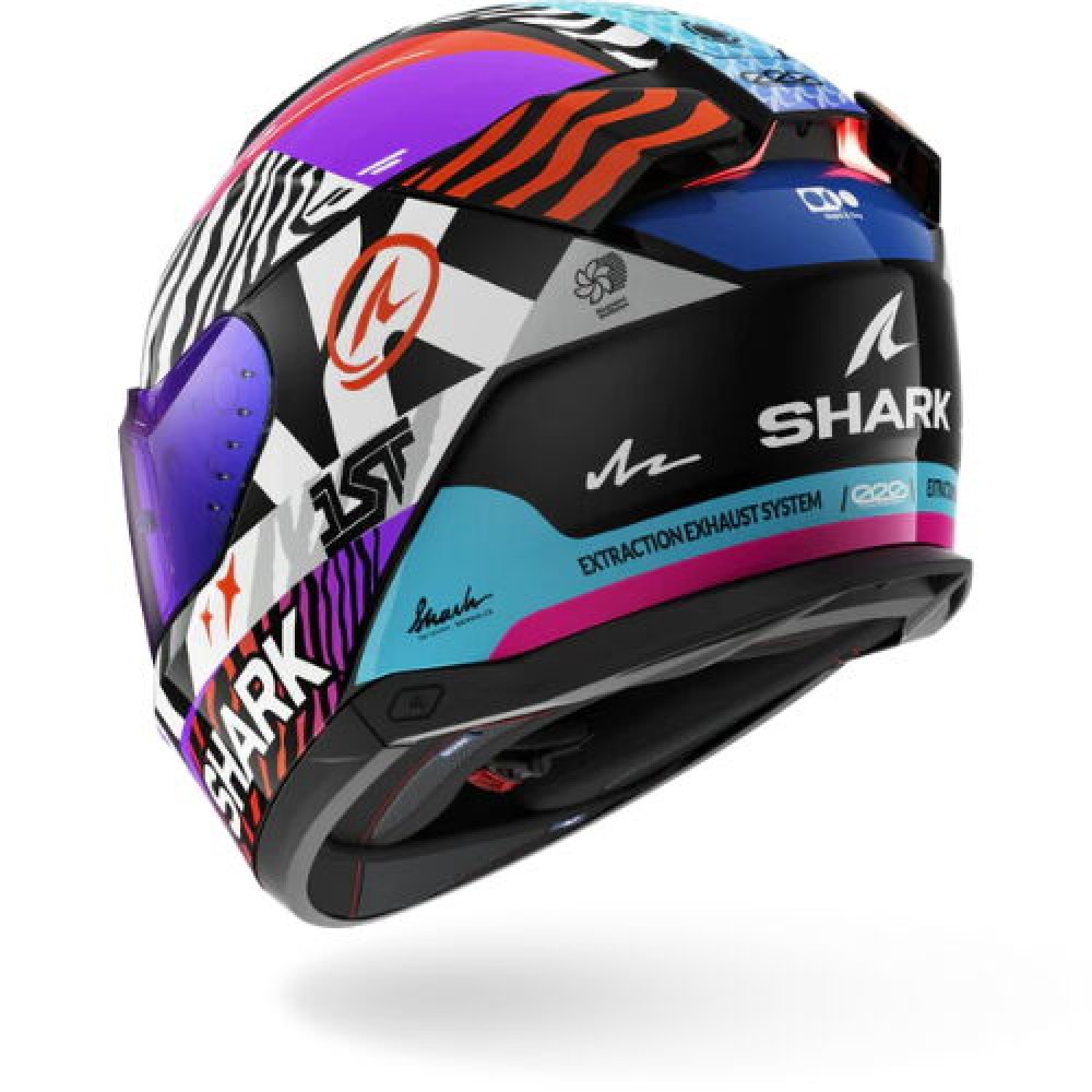 Shark Skwal İ3 Speed-Fancy Kapalı Kask KWO