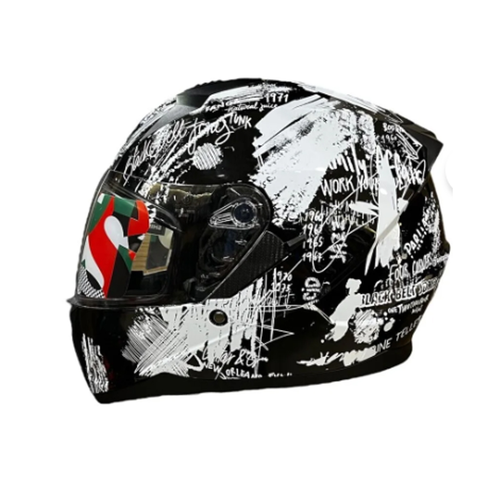 Shiro Full Face Motosiklet Kaskı SH-667 FUNKY