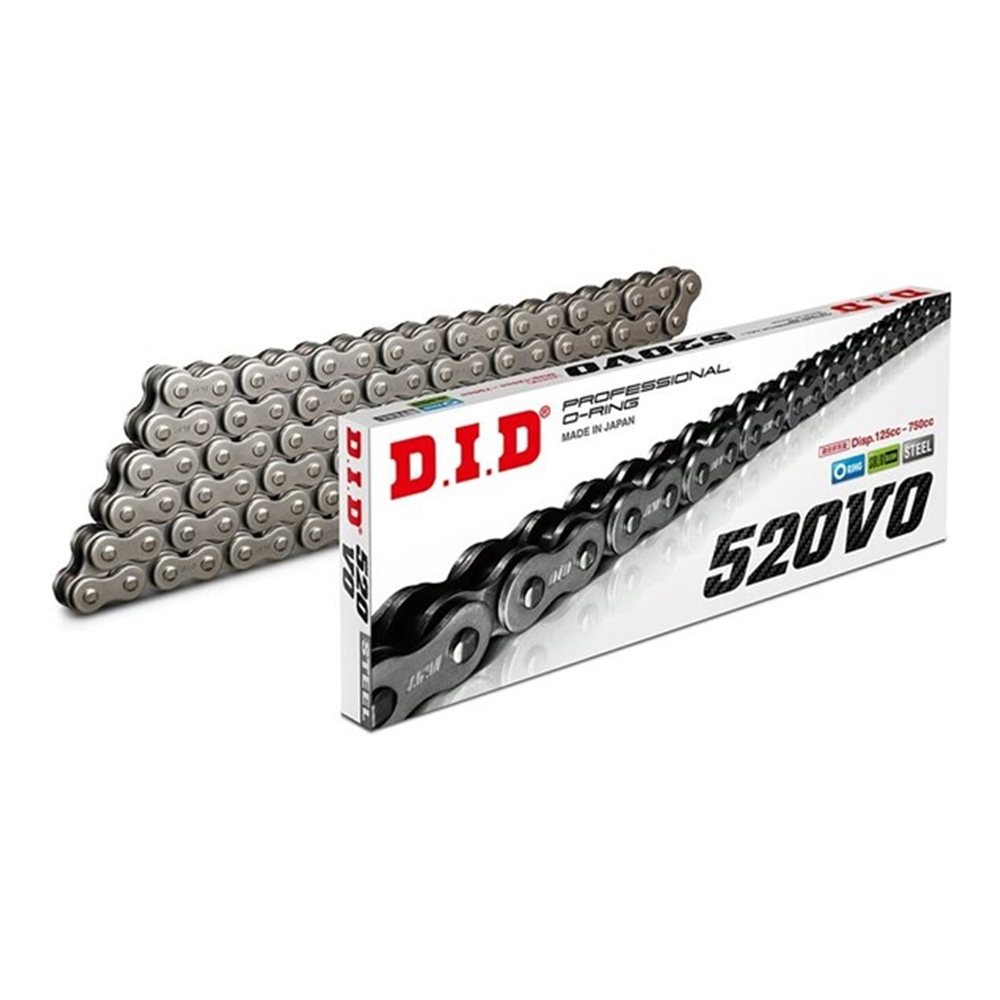D.İ.D 520 VO 120 Bakla Çelik O-Ring Zincir