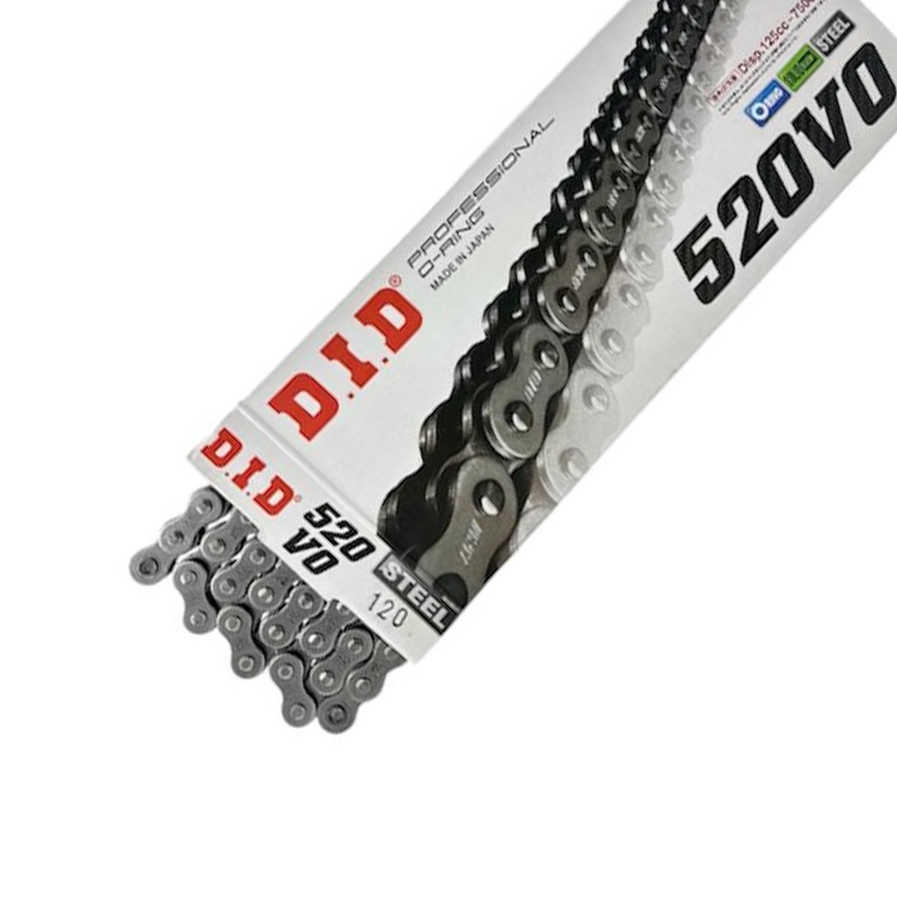 D.İ.D 520 VO 120 Bakla Çelik O-Ring Zincir