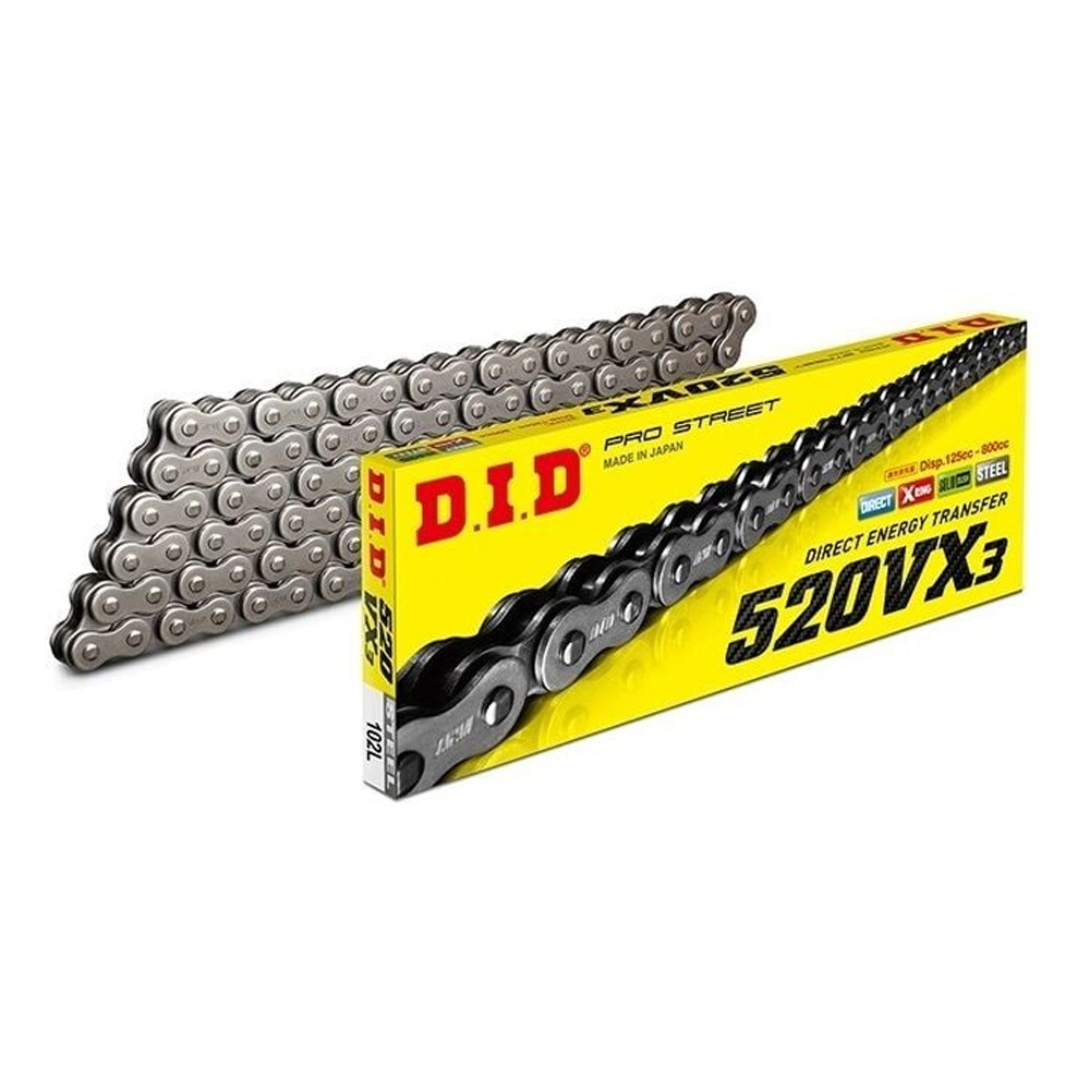 D.I.D 530VX3 ÇELİK X-RİNG ZİNCİR 120