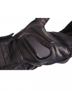 4Riders Milano Evo WP Korumalı Motosiklet Eldiveni Siyah