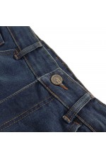 4Riders Patrol Cordura Denim Korumalı Motosiklet Kot Pantolonu Mavi