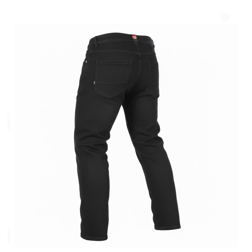 4Riders Patrol Cordura Denim Korumalı Motosiklet Kot Pantolonu Siyah