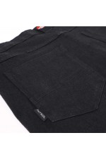 4Riders Patrol Cordura Denim Korumalı Motosiklet Kot Pantolonu Siyah