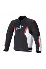 Alpinestars AST V2 Air Yazlık Korumalı Motosiklet Montu Siyah / Beyaz / Kırmızı