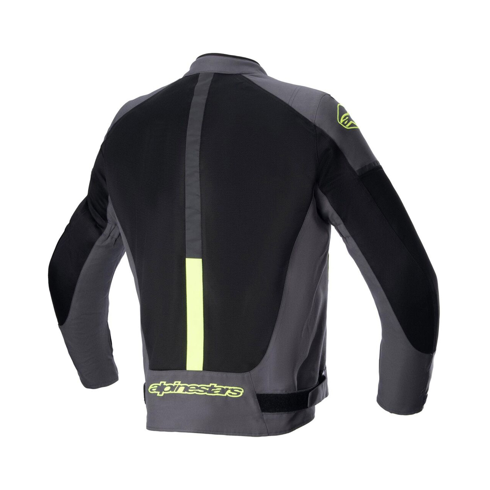 Alpinestars T-SP X SuperAir Yazlık Korumalı Motosiklet Montu Siyah / Gri / Sarı