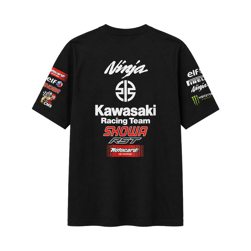 Kawasaki Dünya Süper Motosiklet Monster Energy Replika Tişörtü